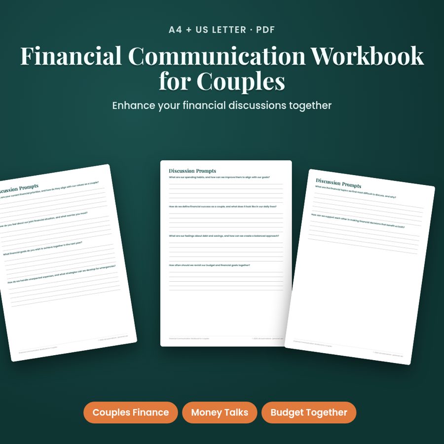 Financial Communication Workbook for Couples