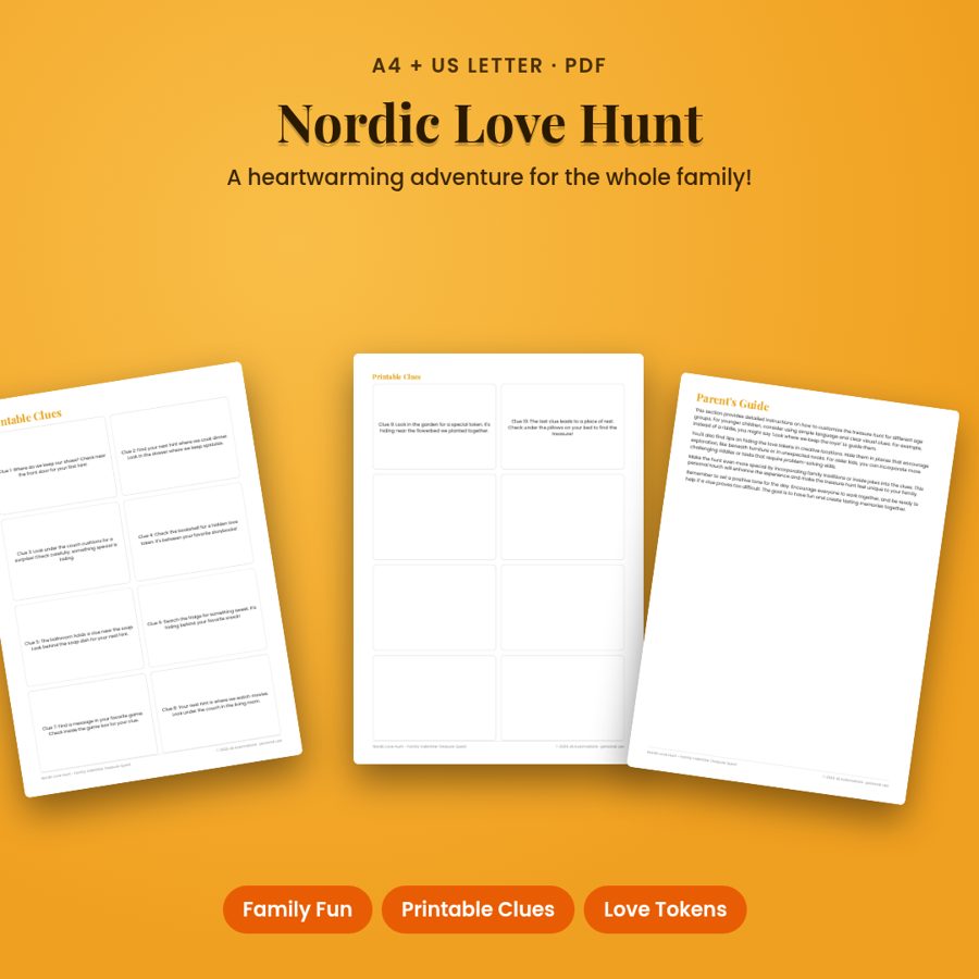 Nordic Love Hunt - Family Valentine Treasure Quest