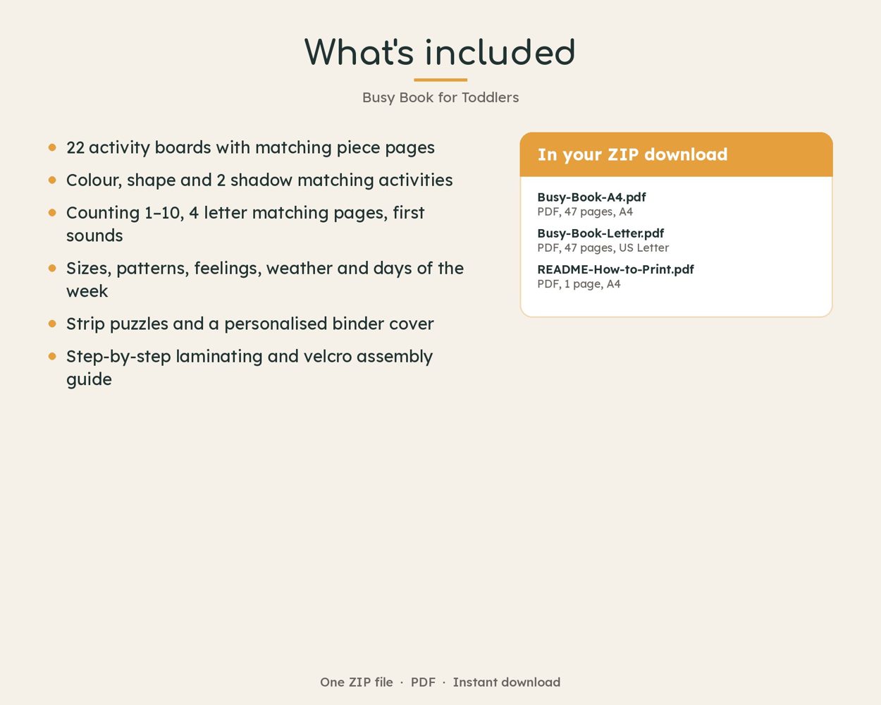 Busy Book for Toddlers – preview 3