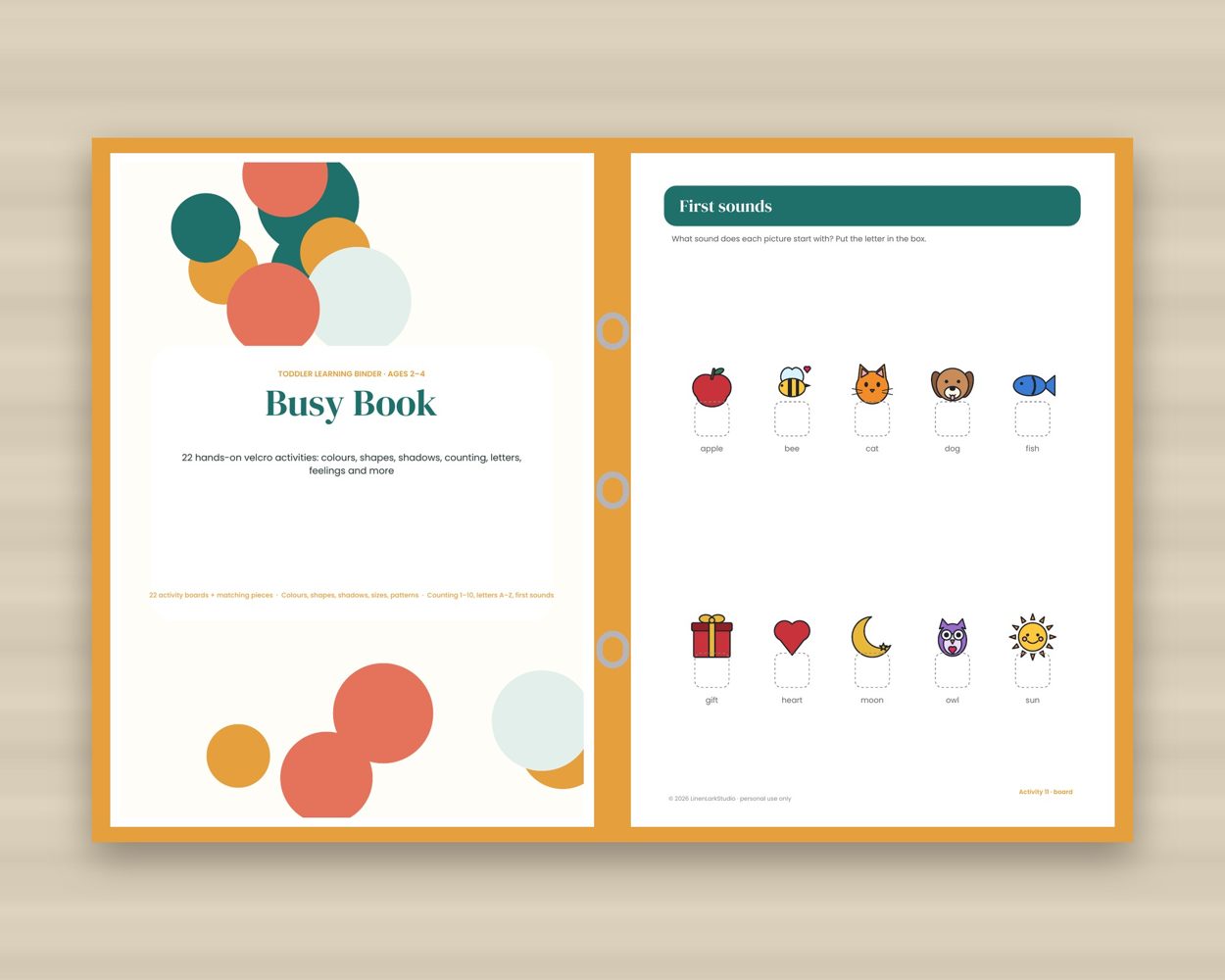Busy Book for Toddlers – preview 4
